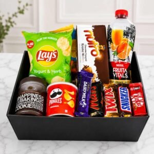 Snack Hamper chocolate gift for Valentines Day