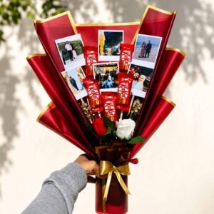 Picture Bouquet chocolate gift for Valentines Day