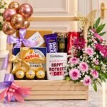Beautiful Wooden Basket for New Year