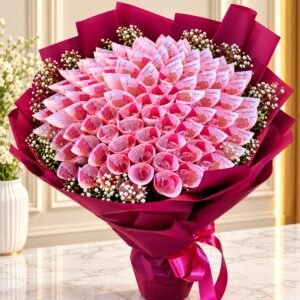 Cash Bouquet in New Style for New Year
