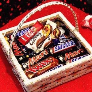 chocolate basket