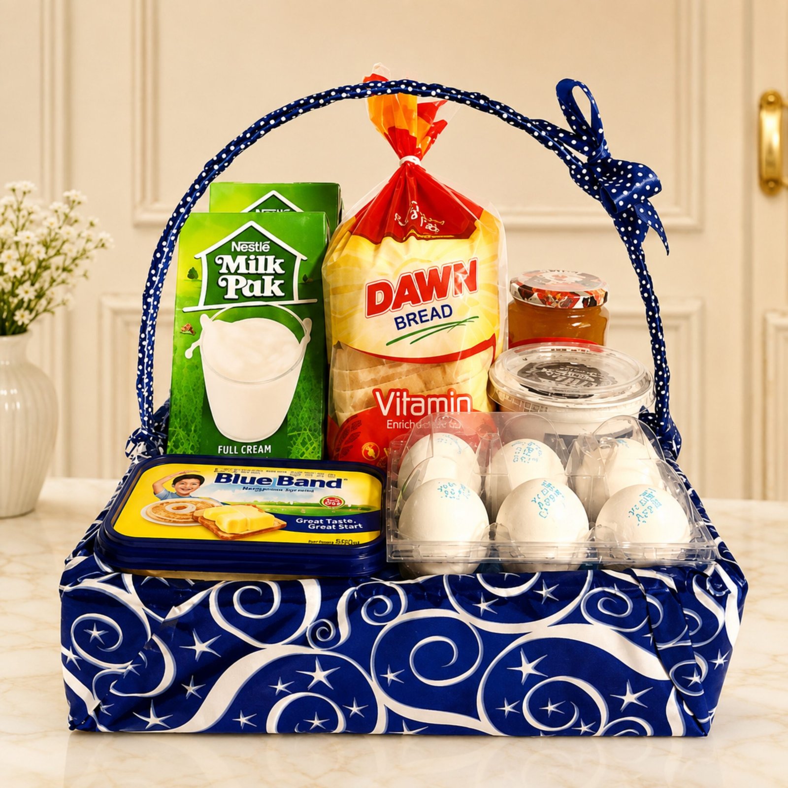 giftoo-pakistannn-4 Mini Breakfast Basket - Image 1