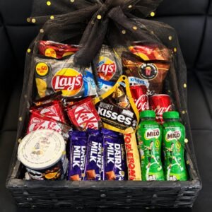 Celebration Basket chocolate gift for Valentines Day