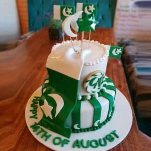 2 tier azadi cake