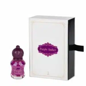 purple amber in box