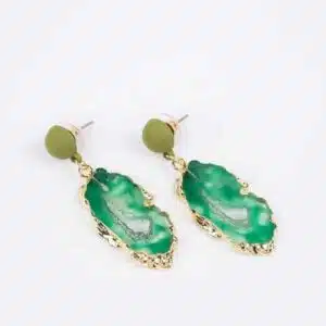 Abstract Leaf Earrings