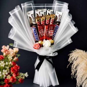 Flavorful Bouquet chocolate gift for Valentines Day