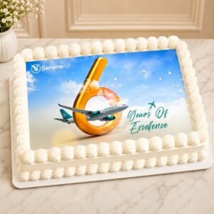Rectangle Designer Cake gift by Corporate