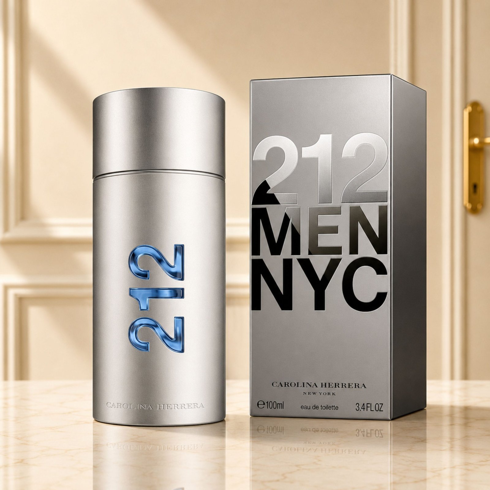 Giftoo-Pakistan-purfume-5555 CAROLINA HERRERA 212 NYC FOR MEN EDT - Image 1