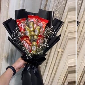 rocher and maltesers bouquet