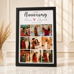 Customized Anniversary Frame