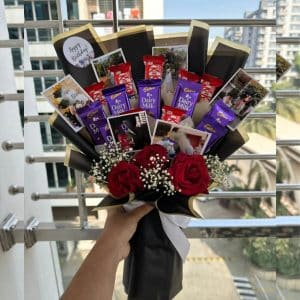 picture chocolate bouquet