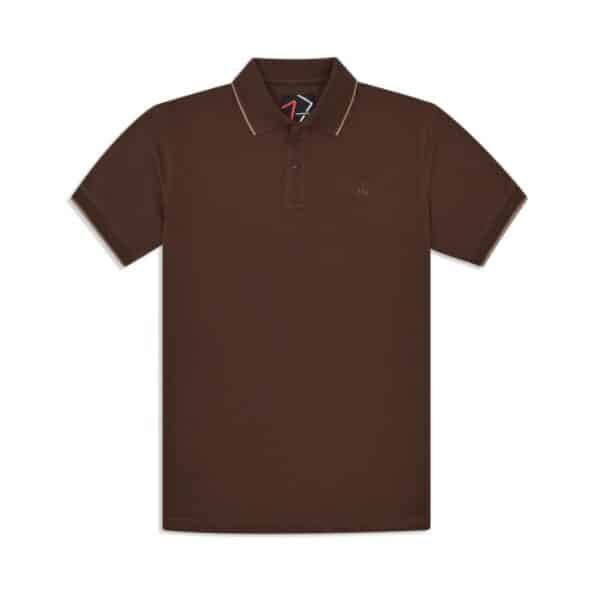 brown shirt