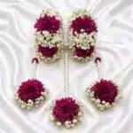 Imported Flowers Jewelry Set