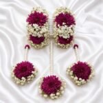 Imported Flowers Jewelry Set in Lahore for Wedding