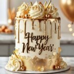 Happy New Year 2026 Cake by O’Clock in Lahore
