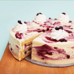 Blueberry Cream Cake