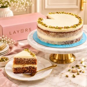 Nuts Fusion Cake - Layers Bakeshop Cakes | Giftoo Pakistan
