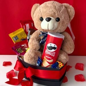 Teddy in Heart 2 gift for Wedding
