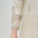 3 Piece Special Jacquard Suit (Stitched) gift for Eid