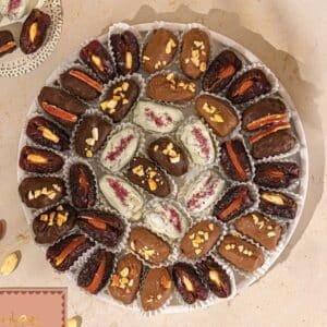 Marble Date Platter (42 pcs)
