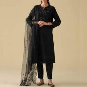 3 Piece - Embroidered Suit - KFE26-102