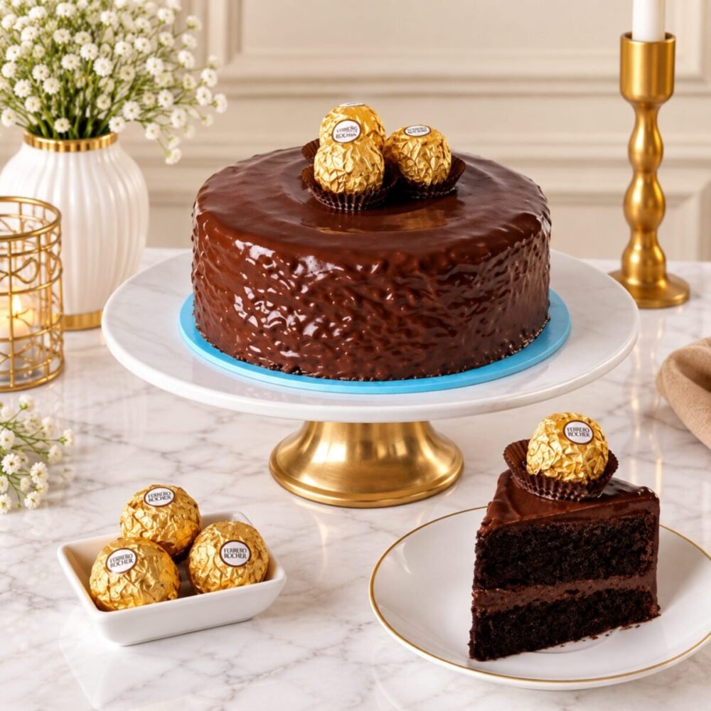 Ferrero Nutella Delight 2.5 Lbs cake in Karachi Ferrero Nutella Delight 2.5 Lbs cake in Karachi