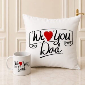 We Love You Dad Deal personalised gift by Father’s Day for Fathers Day