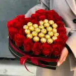 Heart With Center Rocher