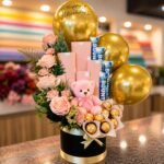 Black Box with Pink and Golden theme