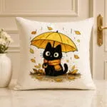 Rain Cat Cushion