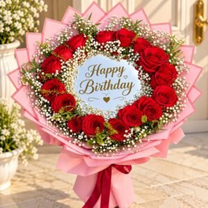 Mirror Rose Bouqet - Anniversary Gifts | Giftoo Pakistan