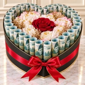 Royal Cash Bloom gift for Valentines Day