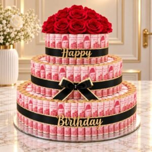 Cash Tower gift for Valentines Day